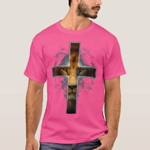 Vrouwen Christelijk Jezus Leeuw van de stam Juda K T-shirt