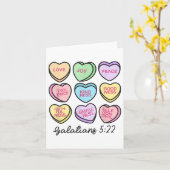 Vrouwen Christelijk Valentijn Galaten Gesprek H Kaart (Gele Bloem)