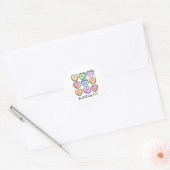 Vrouwen Christelijk Valentijn Galaten Gesprek H Ronde Sticker (Envelop)