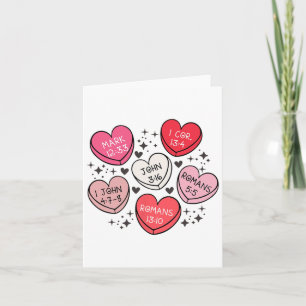 Vrouwen Christelijk Valentijnsdag Liefde Harten Re Kaart