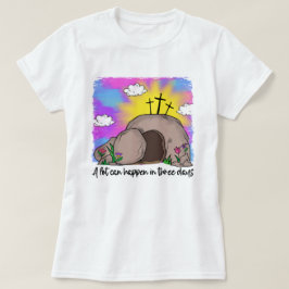 Vrouwen Christelijke paasopstanding T-shirt