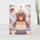 Vrouwen Christelijke Verjaardag Kaart (Voorkant)