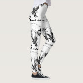 Vrouwen compressie leggings Bushido Karate (Rechts)