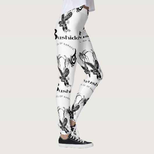 Vrouwen compressie leggings Bushido Karate (Rechts)