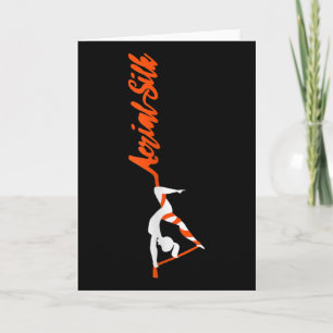 Vrouwen Cool Aerial Silks Danser Aerialist Air Yog Kaart