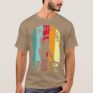 Vrouwen Cool DJ Afbeelding Disc Jockey Meme Mixer T-shirt