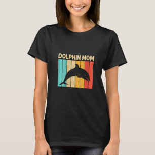 Vrouwen Cool Dolfijn Voor Moeder Dolfijnen Beluga T-shirt