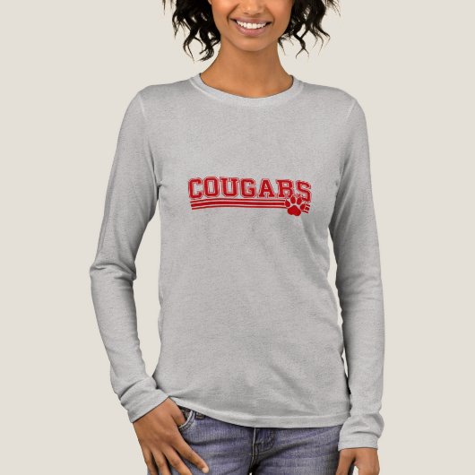 Vrouwen Cougars Shirt (Voorkant)