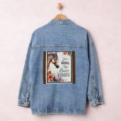 Vrouwen Cowgirls Paard Denim Jacket (Hangar)