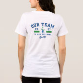 Vrouwen, CSP Classic Logo + Team Tri-Blend Shirt (Achterkant)