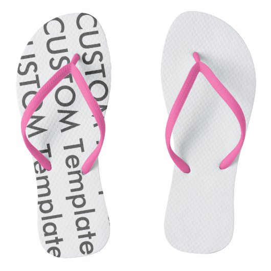 Vrouwen Custom Thong Havaianas® Style Teenslippers (Voetbed)