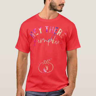 Vrouwen daar Herfst najaar zwangerschap Anno T-shirt