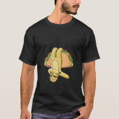 Vrouwen Dabbing Sloth Cinco De Mayo Grappige Taco  T-shirt (Voorkant)