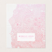 Vrouwen Dames Elegante Kunstenaar Elk Beroep Visitekaartje (Buitenkant ongevouwen)