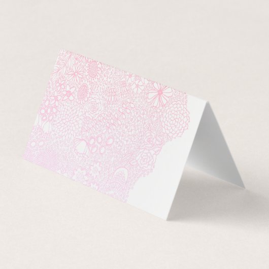 Vrouwen Dames Elegante Kunstenaar Elk Beroep Visitekaartje (Achterkant)