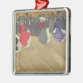 Vrouwen dansen het blik-kan metalen ornament (Links)