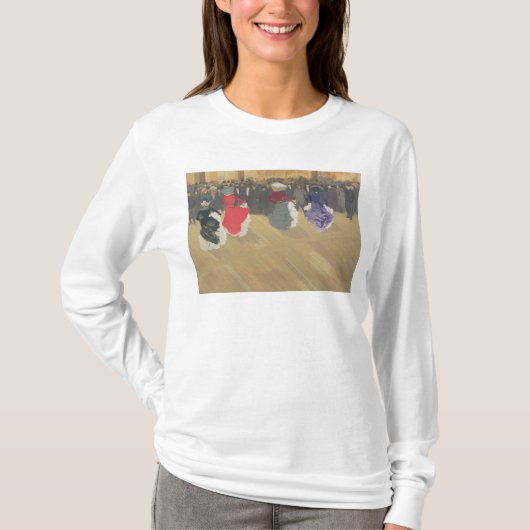Vrouwen dansen het blik-kan t-shirt (Voorkant)