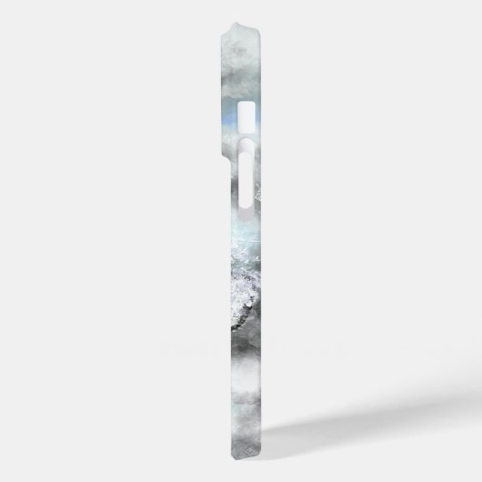 Vrouwen dansen in de Clouds iPhone Case Painting (Achterkant / Links)