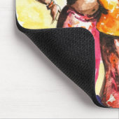 Vrouwen dansen muismat (Hoek)