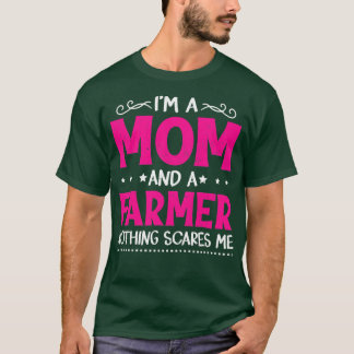 Vrouwen  dat ik moeder en boer ben t-shirt
