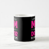 Vrouwen  dat ik moeder en dokter grappig ben koffiemok (Center)