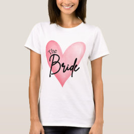 Vrouwen - De Bruid Stijlvolle T-shirt 