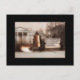 Vrouwen demonstreren in het Witte Huis Briefkaart