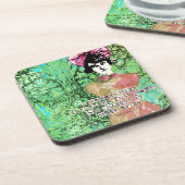 Vrouwen denken aan de digitale achtergrond van Col Onderzetter (Linkerzijde)