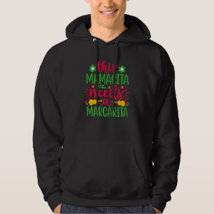 Vrouwen Deze Mamacita heeft een Margarita Cinco de Hoodie