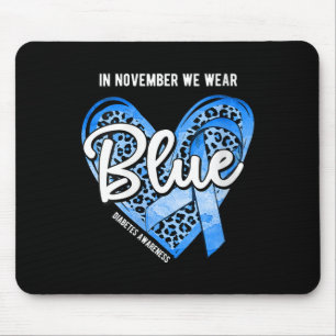 Vrouwen Diabetes Bewustzijn In November We Draag B Muismat