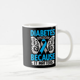 Vrouwen diabetes bewustzijn omdat het V-hals Koffiemok
