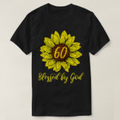 Vrouwen die 60 jaar door God zijn verdreven Zonneb T-shirt (Design voorkant)