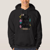 Vrouwen die baker Hobby-bakken Hoodie (Voorkant)