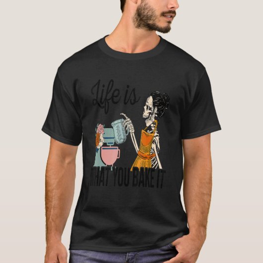Vrouwen die baker Hobby-bakken T-shirt (Voorkant)