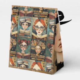 Vrouwen die boeken lezen geven de voorkeur aan Box Bedankdoosjes
