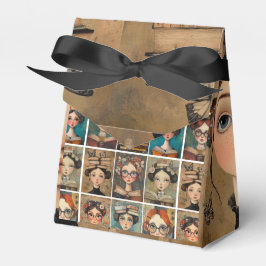 Vrouwen die boeken lezen geven de voorkeur aan Box Bedankdoosjes