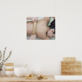 Vrouwen die een behandeling met een kuuroord krijg poster (Keuken)