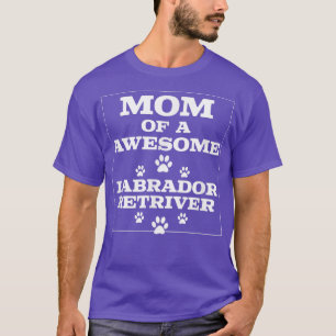 Vrouwen die eigenaar zijn van een labrador Retriev T-shirt