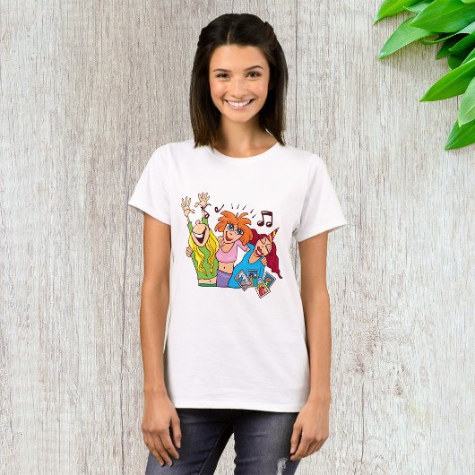 Vrouwen die feesten t-shirt