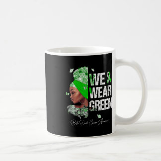 Vrouwen die groen dragen Galblaas- en galwegkanker Koffiemok