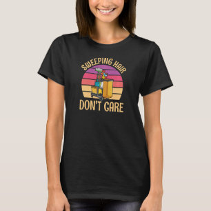 Vrouwen die haar overhalen, geven geen prijsopgave t-shirt