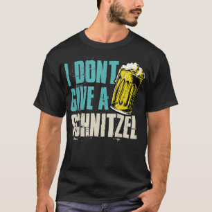 Vrouwen die ik geen Schnitzel grappige Duitse trot T-shirt
