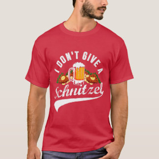 Vrouwen die ik geen Schnitzel Oktoberfest Beer F T-shirt