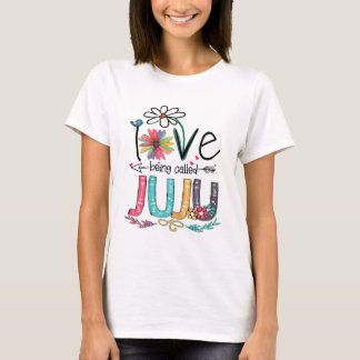 Vrouwen die ik graag juju-zonnebloemoeders noem t-shirt