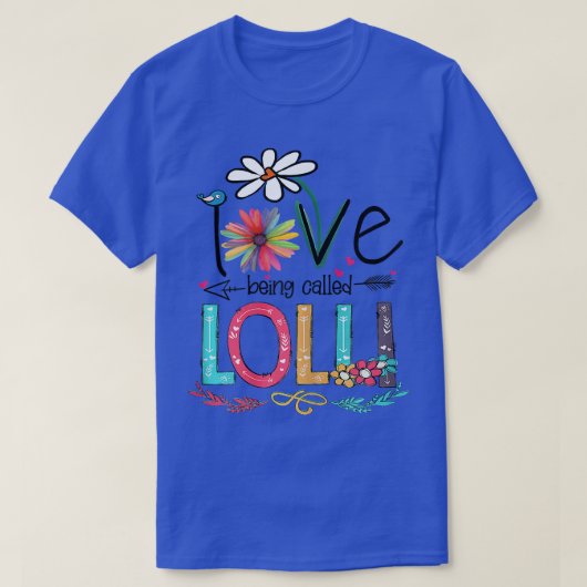 Vrouwen die ik graag Lolli-zonnebloemoeders noem T-shirt (Design voorkant)