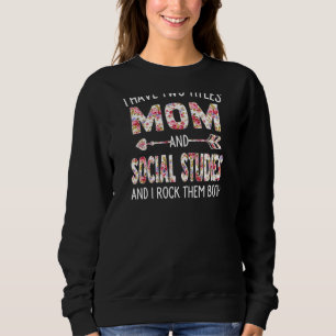 Vrouwen die ik heb twee titels Mam & Sociale Studi Trui