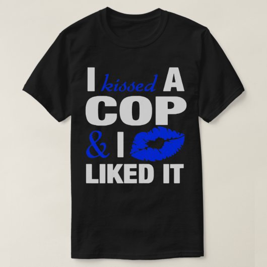 Vrouwen die ik kende een politie-agent van Cop Fun T-shirt (Design voorkant)
