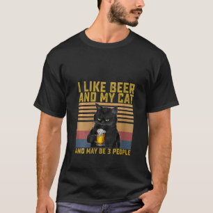 Vrouwen die ik leuk vind om mijn kat te vormen en t-shirt