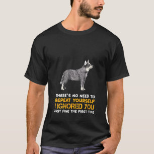Vrouwen die ik negeerde je grappige Australische v T-shirt
