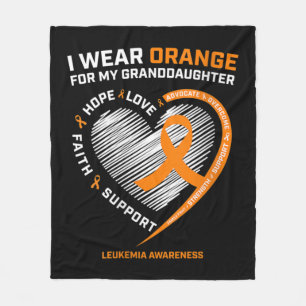Vrouwen die ik Oranje Draag heb voor mijn kleindoc Fleece Deken